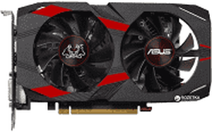 Asus PCI-Ex GeForce GTX 1050 Ti Cerberus 4GB GDDR5 (128bit) (1341/7008) (DVI, HDMI, DisplayPort) (CERBERUS-GTX1050TI-O4G)